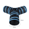 Collapsible Cat Tunnel Play Tube Cat Tunnel For Indoor Outdoor Exercise Hiding Interactive Play 11