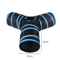 Collapsible Cat Tunnel Play Tube Cat Tunnel For Indoor Outdoor Exercise Hiding Interactive Play 11