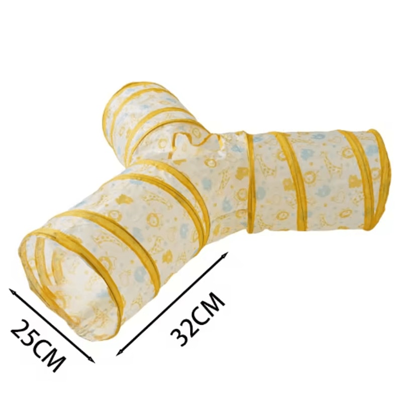 Collapsible Cat Tunnel Play Tube Cat Tunnel For Indoor Outdoor Exercise Hiding Interactive Play 14