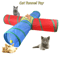 Collapsible Cat Tunnel Play Tube Cat Tunnel For Indoor Outdoor Exercise Hiding Interactive Play 15