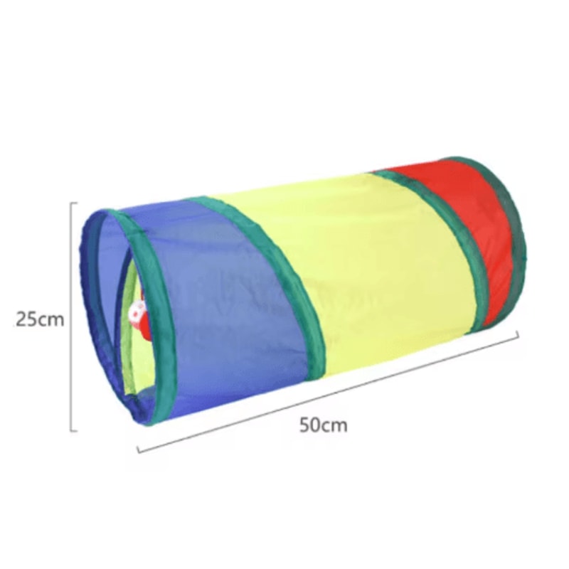 Collapsible Cat Tunnel Play Tube Cat Tunnel For Indoor Outdoor Exercise Hiding Interactive Play 7