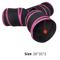 Collapsible Cat Tunnel Play Tube Cat Tunnel For Indoor Outdoor Exercise Hiding Interactive Play 8