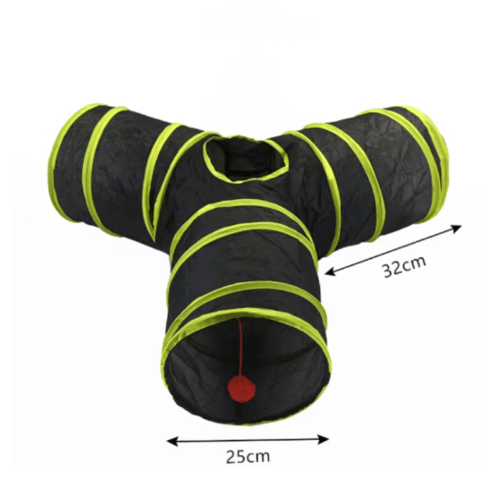 Collapsible Cat Tunnel Play Tube Cat Tunnel For Indoor Outdoor Exercise Hiding Interactive Play 9