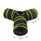 Collapsible Cat Tunnel Play Tube Cat Tunnel For Indoor Outdoor Exercise Hiding Interactive Play 9