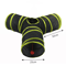 Collapsible Cat Tunnel Play Tube Cat Tunnel For Indoor Outdoor Exercise Hiding Interactive Play 9