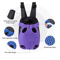 Breathable Mesh Pet Carrier Backpack Pet Carrier Backpack For HandsFree Travel With Cats Small Dog 5