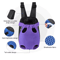 Breathable Mesh Pet Carrier Backpack Pet Carrier Backpack For HandsFree Travel With Cats Small Dog 5