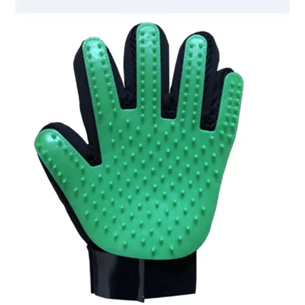 Pet Grooming Deshedding Glove Pet Grooming Glove For Gentle Hair Removal Bathing Massage 2