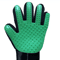 Pet Grooming Deshedding Glove Pet Grooming Glove For Gentle Hair Removal Bathing Massage 2