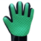 Pet Grooming Deshedding Glove Pet Grooming Glove For Gentle Hair Removal Bathing Massage 2