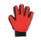 Pet Grooming Deshedding Glove Pet Grooming Glove For Gentle Hair Removal Bathing Massage 4