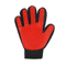 Pet Grooming Deshedding Glove Pet Grooming Glove For Gentle Hair Removal Bathing Massage 5