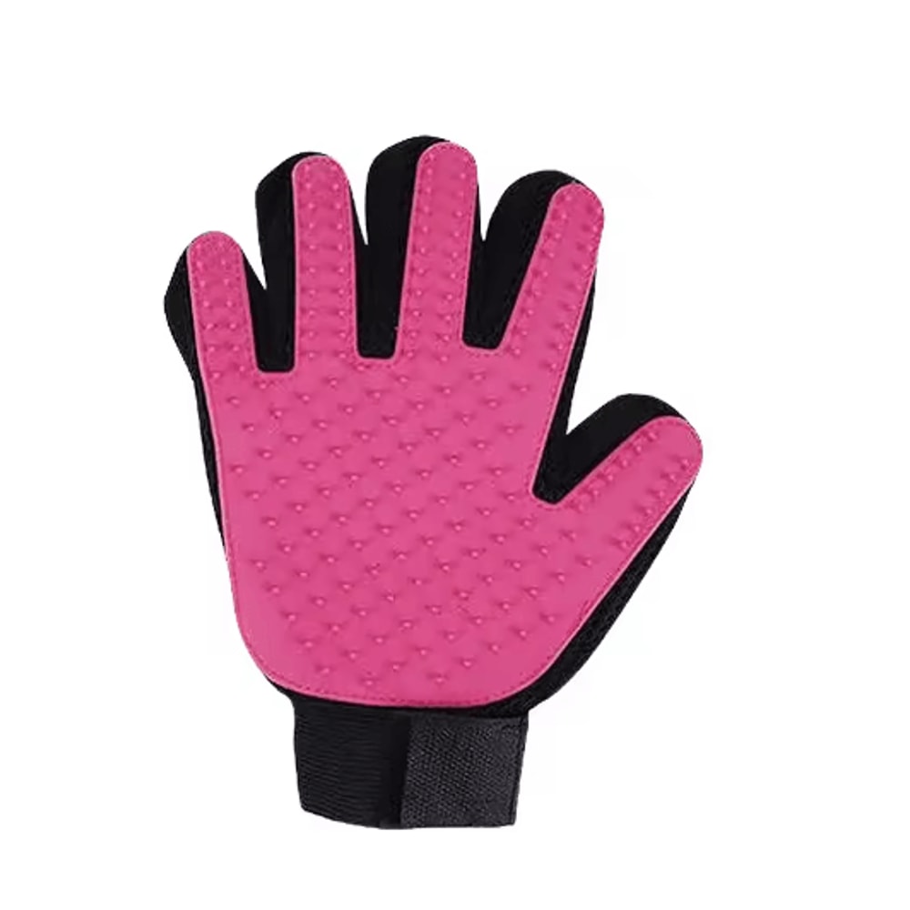 Pet Grooming Deshedding Glove Pet Grooming Glove For Gentle Hair Removal Bathing Massage 7