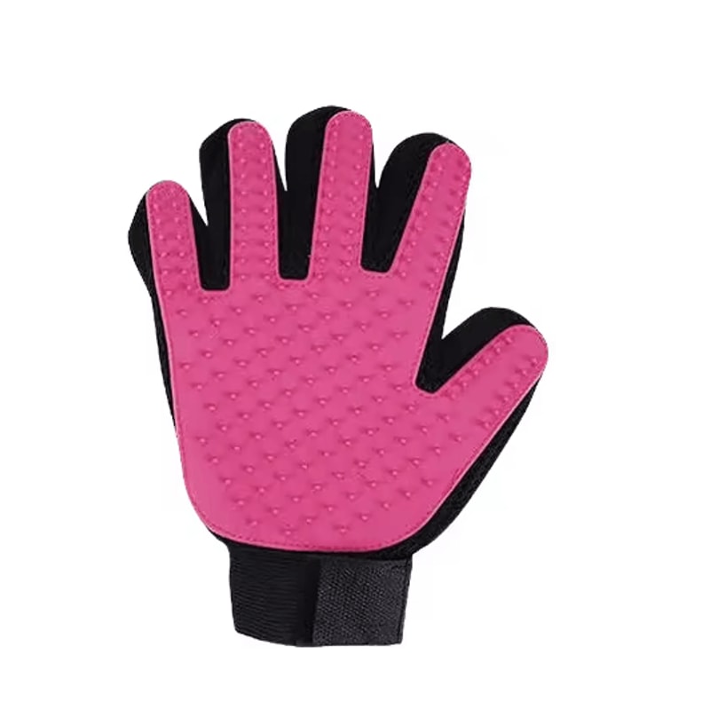 Pet Grooming Deshedding Glove Pet Grooming Glove For Gentle Hair Removal Bathing Massage 7