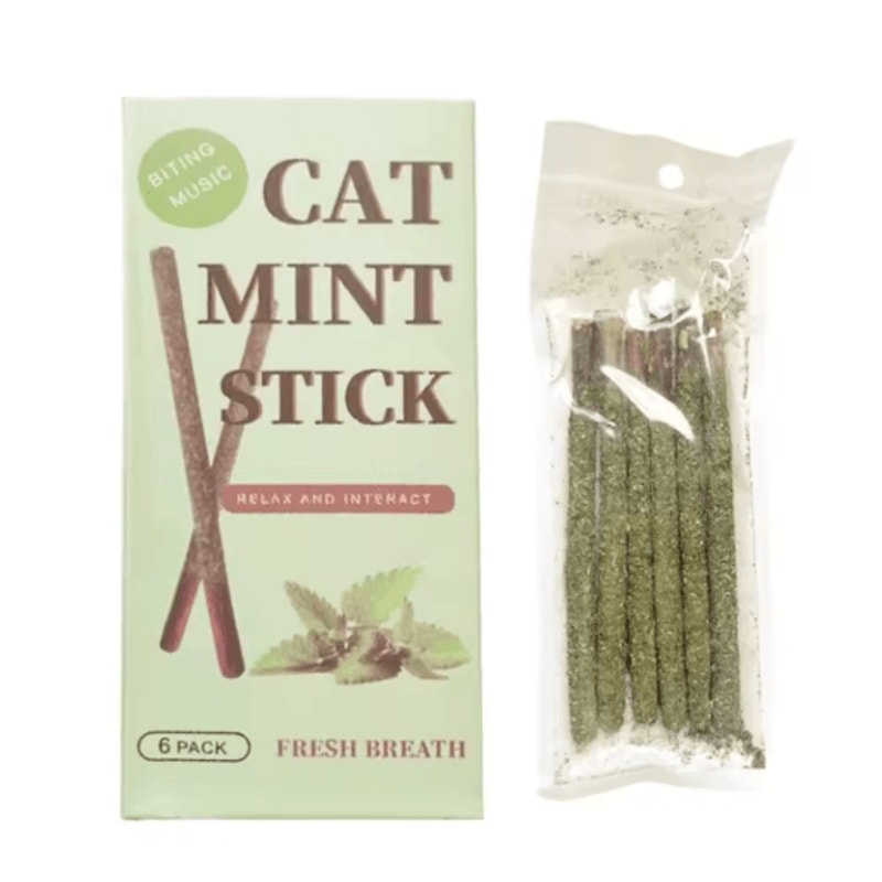 Natural Silvervine Cat Chew Sticks Set Silvervine Cat Sticks For Dental Care Play Enrichment 2