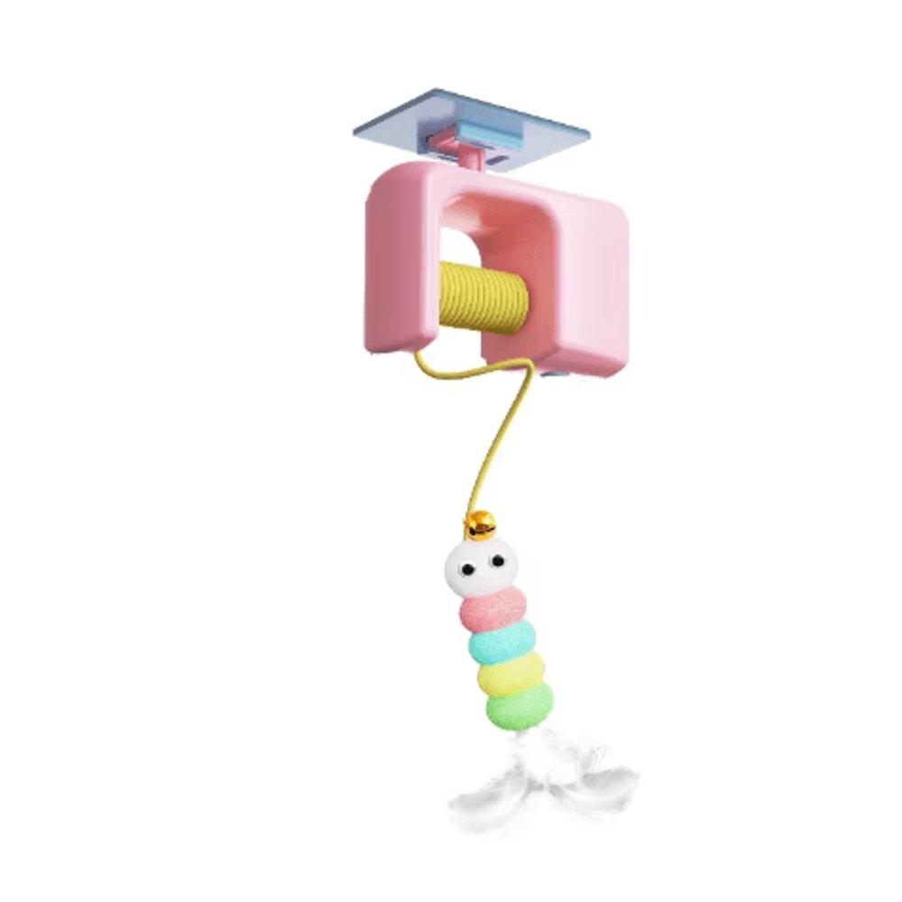 Smart Hanging Cat Toy Interactive Cat Toy With Electric Motion Scratch Rope For SelfPlay Fun 6