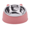 Elevated Stainless Steel Cat Feeding Bowl Cat Bowl With Ergonomic Inclined Design For Comfortable E 1