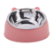 Elevated Stainless Steel Cat Feeding Bowl Cat Bowl With Ergonomic Inclined Design For Comfortable E 1