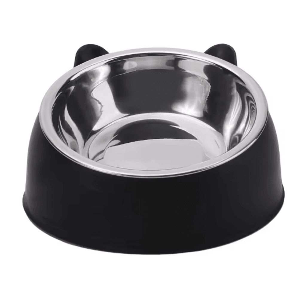 Elevated Stainless Steel Cat Feeding Bowl Cat Bowl With Ergonomic Inclined Design For Comfortable E 3