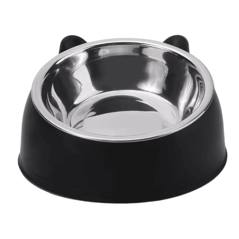 Elevated Stainless Steel Cat Feeding Bowl Cat Bowl With Ergonomic Inclined Design For Comfortable E 3
