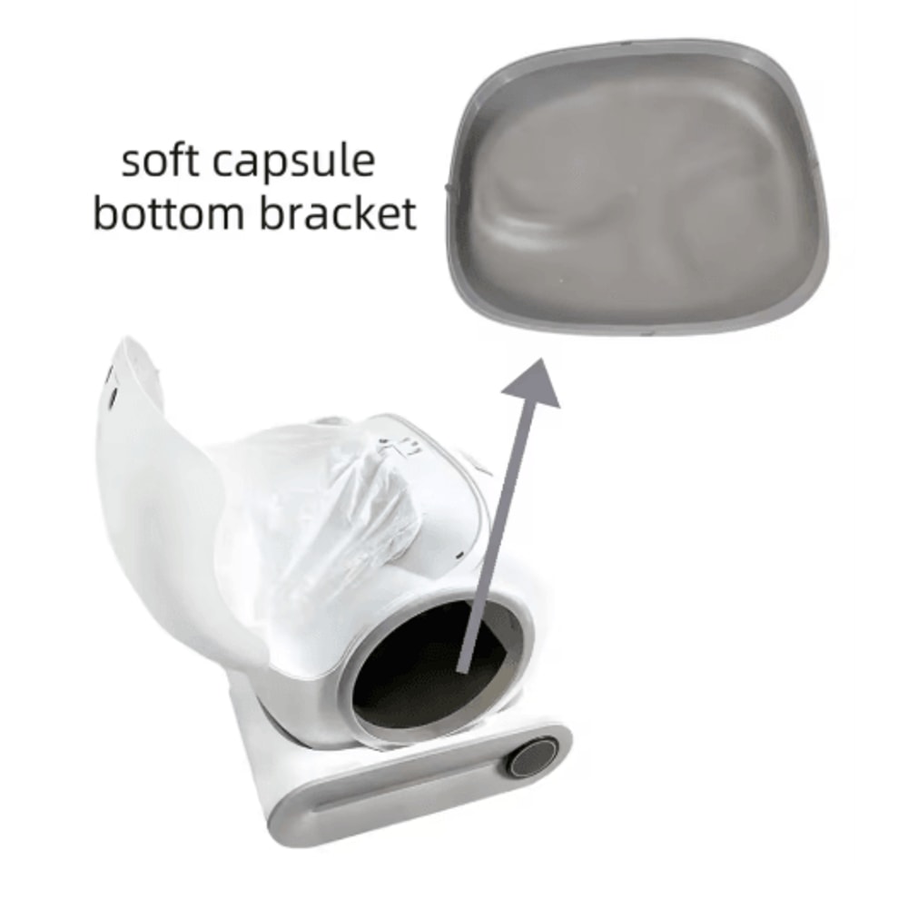 Automatic Cat Litter Box Silicone Collection Pad Cat Litter Mat For Cleaner Floors Easy Waste Mana 2