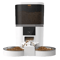 Smart Automatic Pet Feeder With Camera Automatic Cat Feeder With Timed Feeding HD Monitoring Dual 3