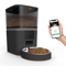 Smart Automatic Pet Feeder With Camera Automatic Cat Feeder With Timed Feeding HD Monitoring Dual 4