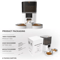 Smart Automatic Pet Feeder With Camera Automatic Cat Feeder With Timed Feeding HD Monitoring Dual 6