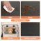 1pc NonSlip Cat Pattern Pet Feeding Mat Leakproof Easy To Clean Waterproof Surface To Prevent Stain 6