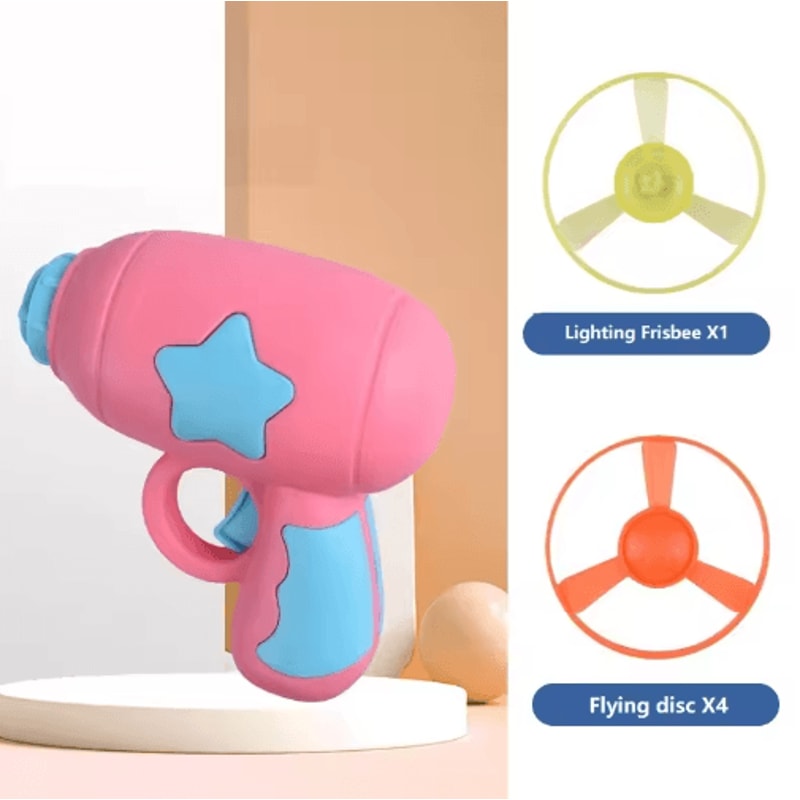 Flying Disc Launcher Cat Toy Interactive Cat Toy For Chasing Hunting Active Play 1