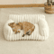 Cozy Striped Cat Sofa Bed Cat Sofa Bed For Small To Medium Cats With Soft All Season Comfort 1