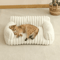 Cozy Striped Cat Sofa Bed Cat Sofa Bed For Small To Medium Cats With Soft All Season Comfort 1