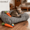 Cozy Striped Cat Sofa Bed Cat Sofa Bed For Small To Medium Cats With Soft All Season Comfort 4