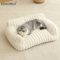 Cozy Striped Cat Sofa Bed Cat Sofa Bed For Small To Medium Cats With Soft All Season Comfort 0