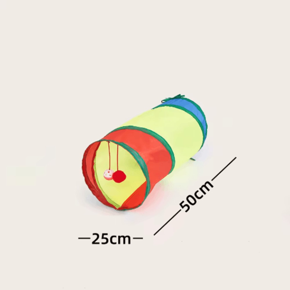 Collapsible Cat Tunnel Play Tube Cat Tunnel For Indoor Outdoor Exercise Training Interactive Fun 4