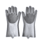 Magic Silicone Pet Bathing Glove Pet Grooming Glove For Bathing Deshedding Gentle Massage 2