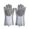 Magic Silicone Pet Bathing Glove Pet Grooming Glove For Bathing Deshedding Gentle Massage 2
