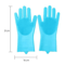 Magic Silicone Pet Bathing Glove Pet Grooming Glove For Bathing Deshedding Gentle Massage 3