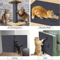 SelfAdhesive Cat Scratching Board Cat Scratching Pad For Furniture Protection DIY Wall Scratching 10