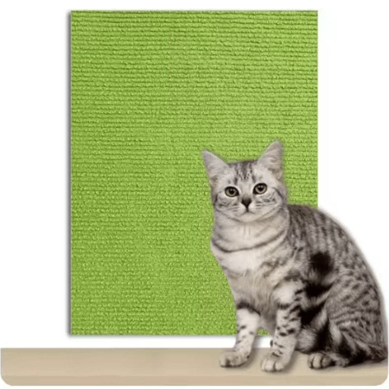 SelfAdhesive Cat Scratching Board Cat Scratching Pad For Furniture Protection DIY Wall Scratching 8