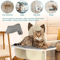 SelfAdhesive Cat Scratching Board Cat Scratching Pad For Furniture Protection DIY Wall Scratching 9