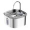 Stainless Steel Automatic Pet Water Fountain Cat Water Fountain With Ultra Quiet USB Pump Fresh Wa 3