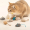 Interactive Plush Rat Cat Toy Cat Toy Mouse For Hunting Chasing Indoor Play 0