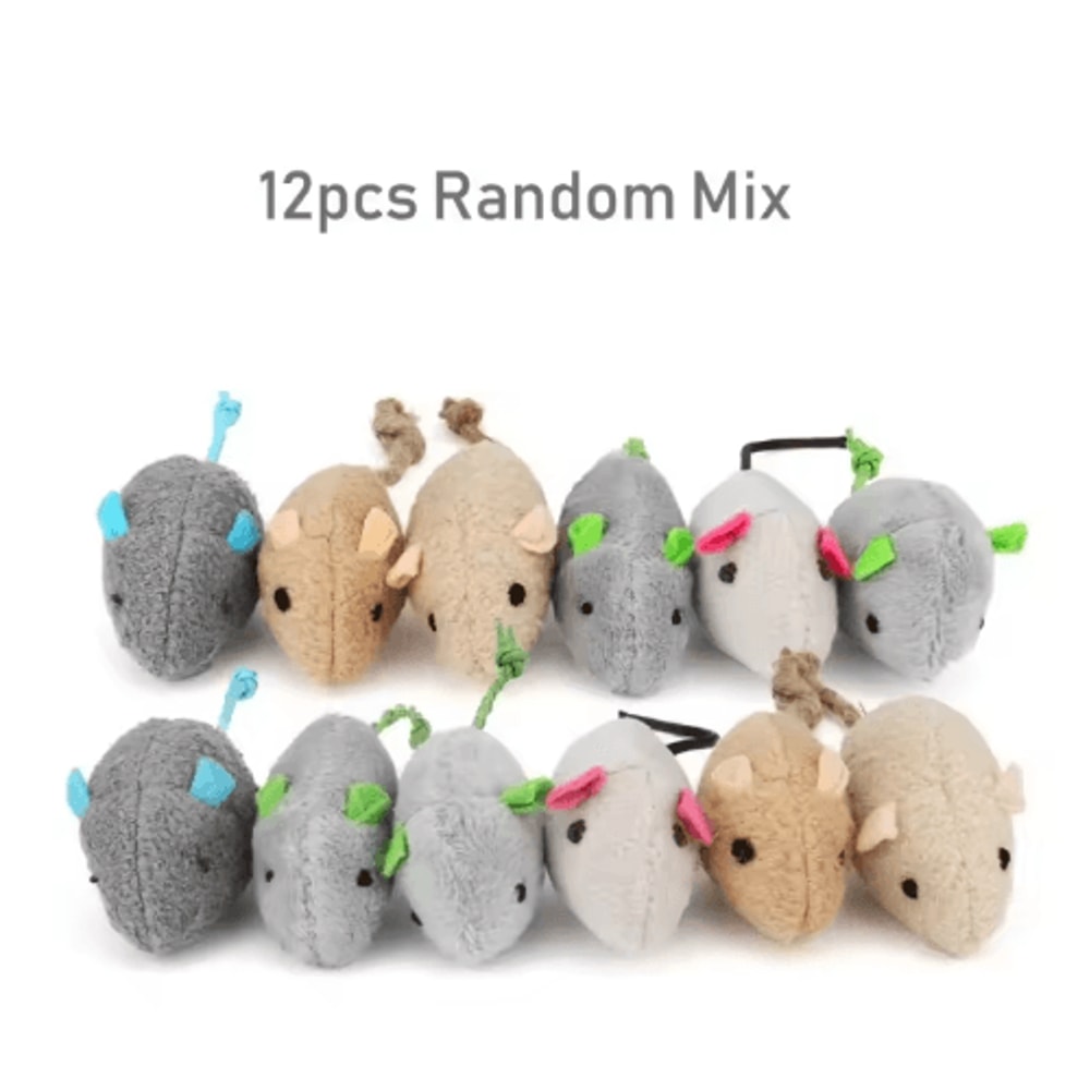 Interactive Plush Rat Cat Toy Cat Toy Mouse For Hunting Chasing Indoor Play 3