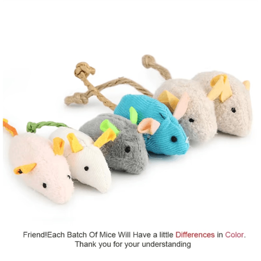 Interactive Plush Rat Cat Toy Cat Toy Mouse For Hunting Chasing Indoor Play 6