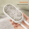 3in1 Electric Steam Pet Grooming Brush Pet Grooming Brush With Spray Massage Deshedding Function 0