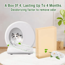 cat litter deodorizer replacement cat litter deodorizer for petkit meowant & ubpet self-cleaning litter boxes