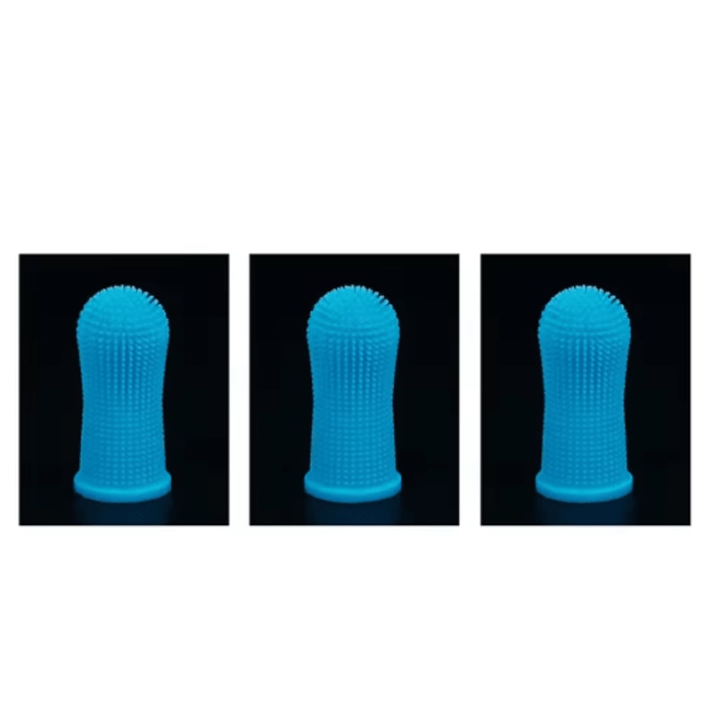 Silicone Pet Finger Toothbrush Pet Toothbrush For Gentle Teeth Cleaning Fresh Breath Care 1