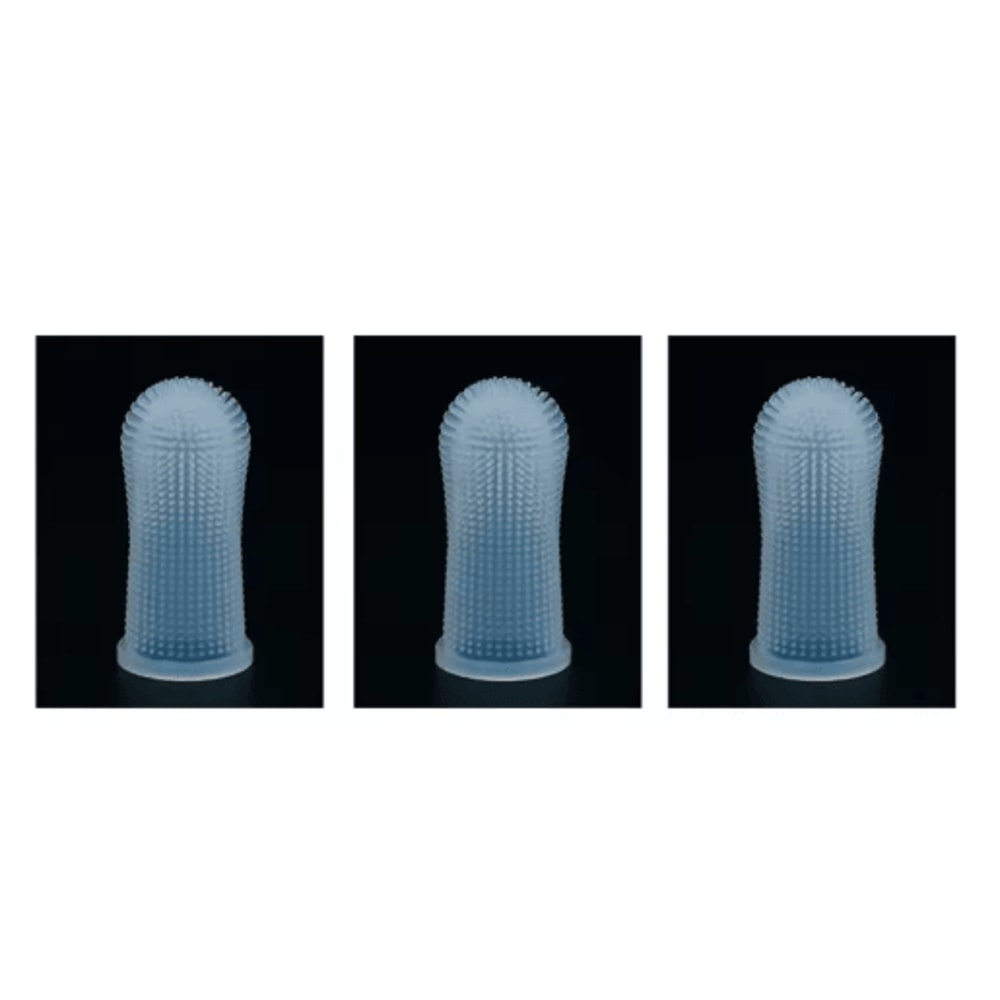 Silicone Pet Finger Toothbrush Pet Toothbrush For Gentle Teeth Cleaning Fresh Breath Care 3