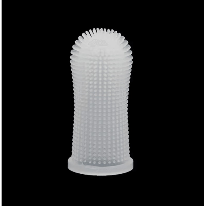 Silicone Pet Finger Toothbrush Pet Toothbrush For Gentle Teeth Cleaning Fresh Breath Care 5